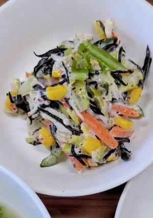 ひじきマヨサラダ（こども園・保育園給食）-レシピのメイン写真