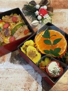 令和四年 睦月13 回鍋肉丼弁当-レシピのメイン写真