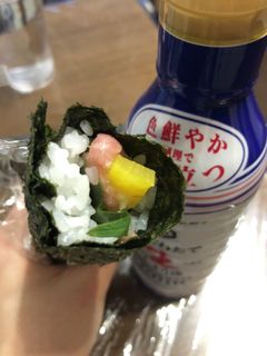 洗い物なしのネギトロ巻き作り方と食べ方-レシピのメイン写真