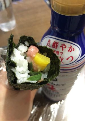 洗い物なしのネギトロ巻き作り方と食べ方-レシピのメイン写真