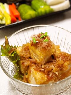簡単♪ポン酢で激ウマ揚げだし豆腐-レシピのメイン写真