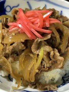 息子に伝授☆うちの簡単牛丼☆時短-レシピのメイン写真