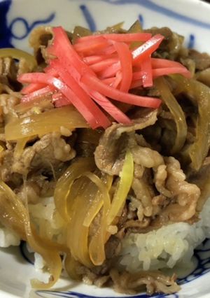 息子に伝授☆うちの簡単牛丼☆時短-レシピのメイン写真