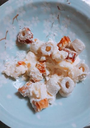 柴漬けとちくわの和風ポテトサラダ-レシピのメイン写真
