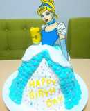 プリンセス シンデレラ キャラケーキ