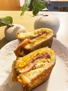 フライパンで完結!簡単ホットサンド-レシピのメイン写真