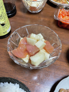 マグロと長芋の漬け-レシピのメイン写真