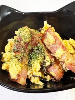 ベーコンの卵炒め-レシピのメイン写真