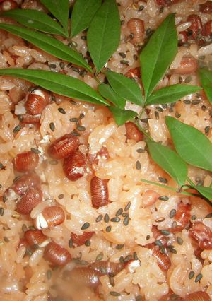 S炊飯器で赤飯-レシピのメイン写真