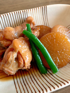 圧力鍋で作る手羽元と大根の煮物-レシピのメイン写真
