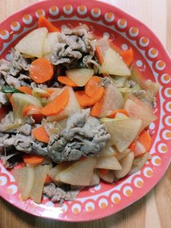 【主菜】栄養たっぷり!豚バラ大根-レシピのメイン写真