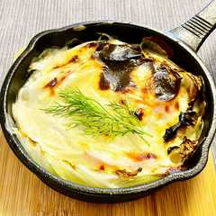 รูปของ 仙台白菜のゴルゴンゾーラ焼き