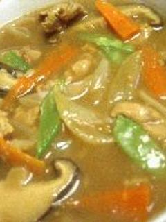 カレーそば-レシピのメイン写真