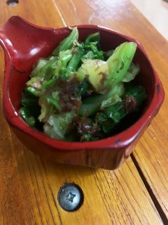 5分でもう一品 キャベツのおかか和え-レシピのメイン写真