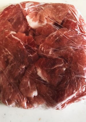 レンジ500Wでお肉を上手に解凍する方法-レシピのメイン写真