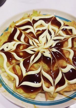 お好み焼き( *´艸)キャベツ消費に◎-レシピのメイン写真
