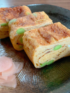 枝豆入りの玉子焼き-レシピのメイン写真