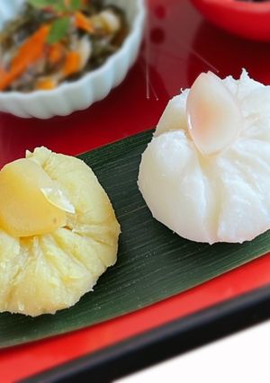 ゆり根と金時の金銀きんとん-レシピのメイン写真