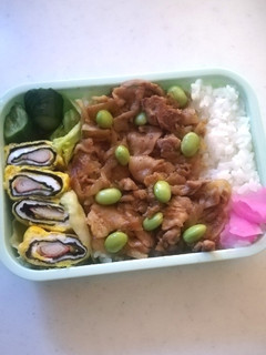 高校生の焼肉弁当 2022.1.14-レシピのメイン写真