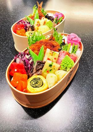 高校生弁当　アジフライ弁当-レシピのメイン写真