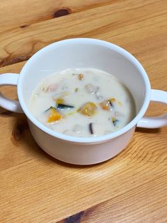 幼児食☆キノコのクリーム煮-レシピのメイン写真