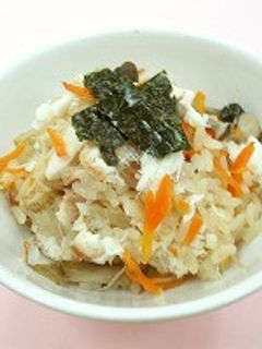 (♯鯛たべよう)鯛の炊き込みご飯-レシピのメイン写真