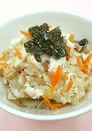(♯鯛たべよう)鯛の炊き込みご飯-レシピのメイン写真