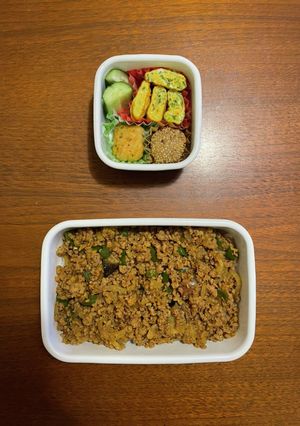 中学生野球弁当20｜ドライカレー-レシピのメイン写真