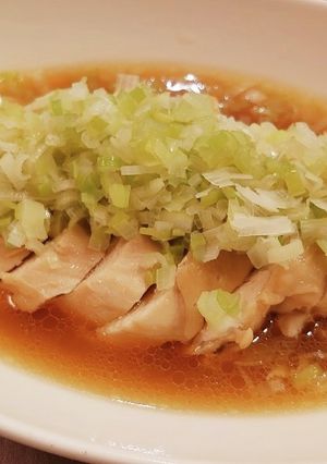 よだれ鶏＊レンチンのみ！簡単ジューシー-レシピのメイン写真