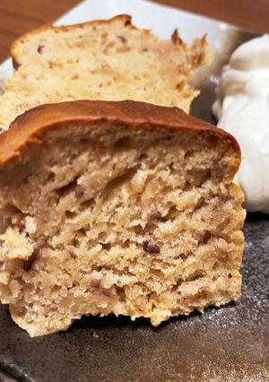 餡もちと豆腐でパウンドケーキ-レシピのメイン写真