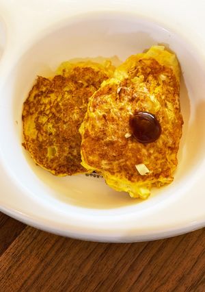 簡単離乳食粉なしお好み焼きダイエットにも-レシピのメイン写真