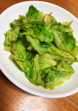 キャベツの外葉消費には☆ナンプラー炒め-レシピのメイン写真