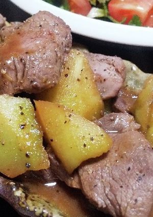 現役猟氏の日常めし。猪のヒレ肉炒め-レシピのメイン写真