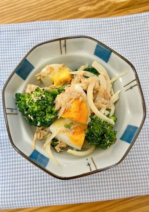 たまごとツナのサラダ【ここから栄養士】-レシピのメイン写真