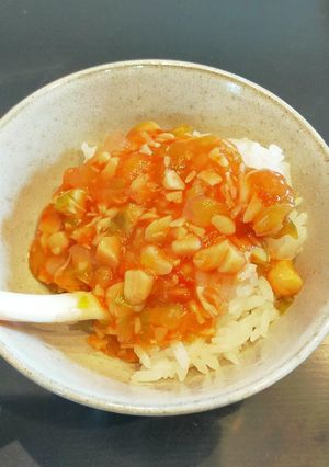 離乳食完了期☆鶏ササミ大豆トマト煮込み-レシピのメイン写真