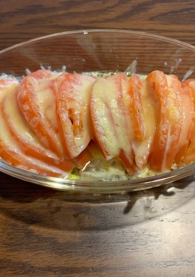トマトのチーズ焼き-レシピのメイン写真