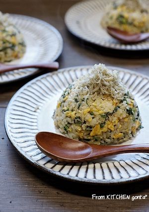 大根の葉とジャコの！パラパラ★チャーハン-レシピのメイン写真
