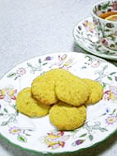 簡単でサクサク!かぼちゃ味のクッキー-レシピのメイン写真