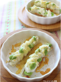 簡単♪ちくわ&はんぺんチーズ焼き-レシピのメイン写真