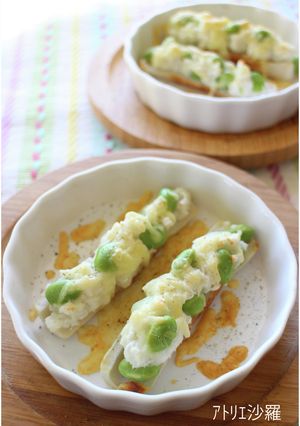 簡単♪ちくわ＆はんぺんチーズ焼き-レシピのメイン写真