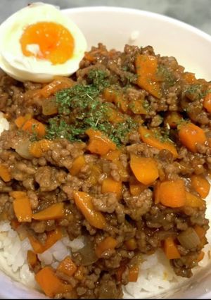 ♡簡単　キーマカレー-レシピのメイン写真