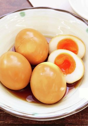 さっぱり!黒酢を使って味付けたまご-レシピのメイン写真