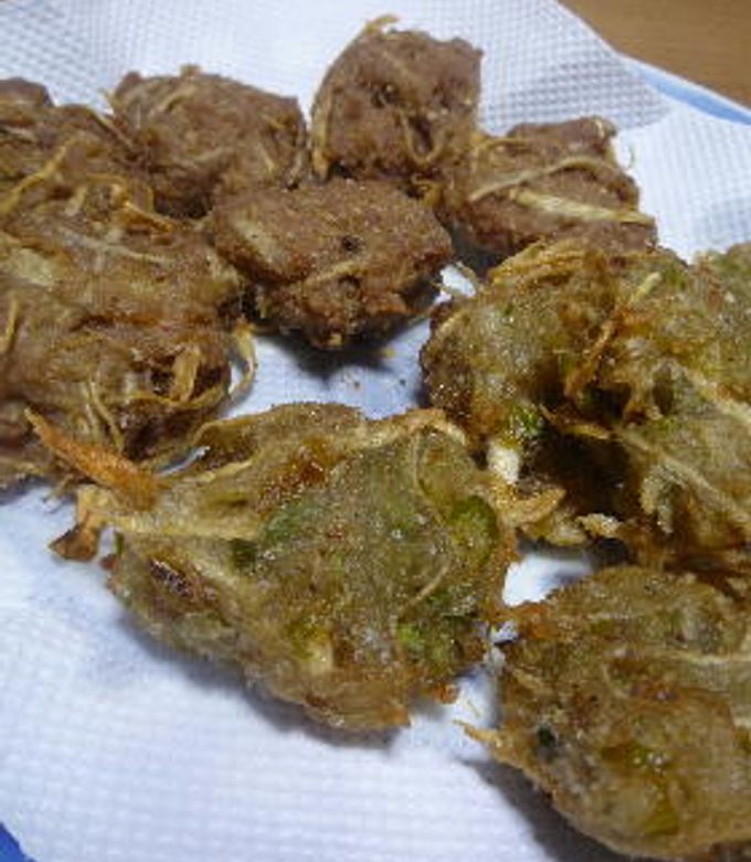鶏挽肉とゴボウのさつま揚げ風つくね by chikappe 【クックパッド