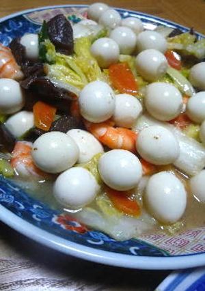 白菜たっぷり 簡単うまうま八宝菜-レシピのメイン写真
