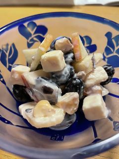 黒豆とチーズのデザート-レシピのメイン写真