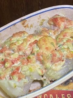 里芋の梅マヨネーズ焼き-レシピのメイン写真