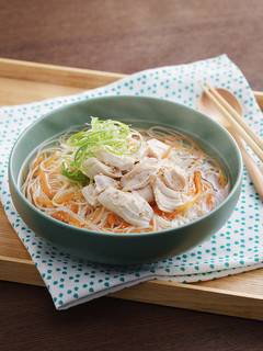 彩り鶏のほっこりにゅうめん-レシピのメイン写真