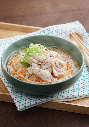 彩り鶏のほっこりにゅうめん-レシピのメイン写真