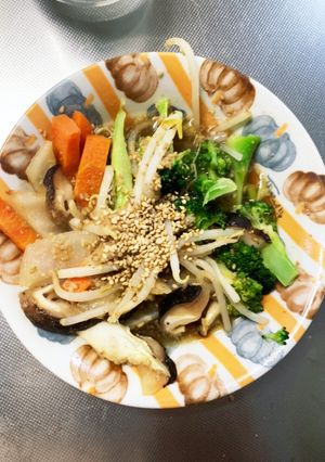 もやしブロッコリーオイスター炒味野菜炒め-レシピのメイン写真