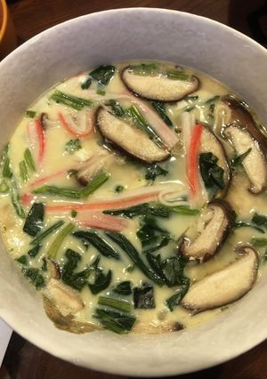 お吸い物で茶碗蒸し　豆腐でカサ増し-レシピのメイン写真